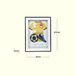Load image into Gallery viewer, Football Fever Frame Home Decor| Wall Decor| Wall Hanging| Football Frame
