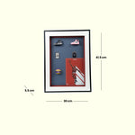 Load image into Gallery viewer, Jordan Airness Frame Home Decor| Wall Decor| Wall Hanging | Basketball Frame
