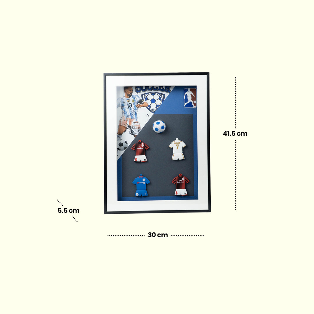 Match Day Frame Home Decor| Wall Decor| Wall Hanging |Football Frame