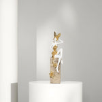 Load image into Gallery viewer, Golden Fairy Console - Table Decor | Home Decor | Luxury Statue
