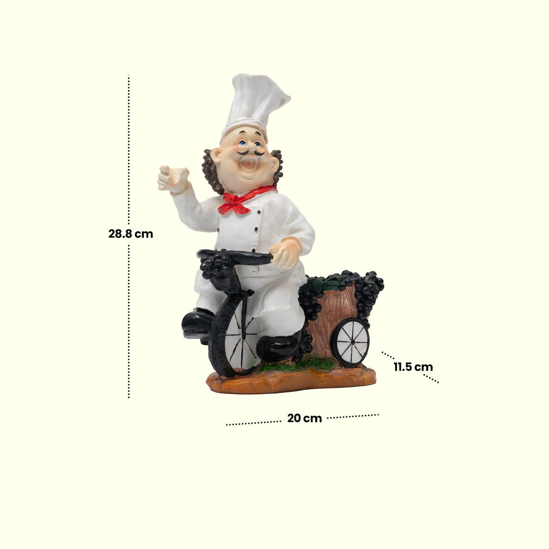 Chef's Ride Wine Holder| Home Decor | Wine Cart