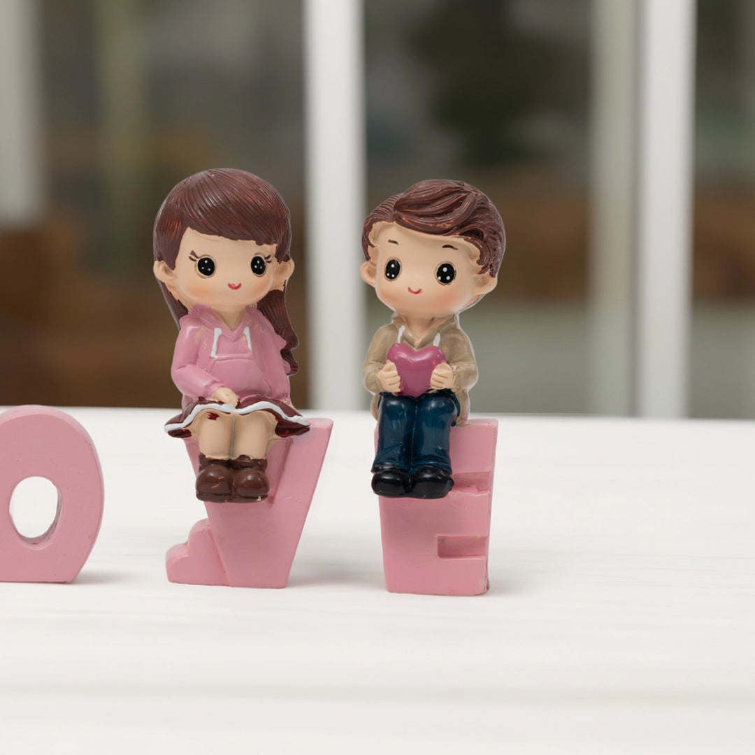 Love Letters Couple Home Decor|Love Statue|Showpiece