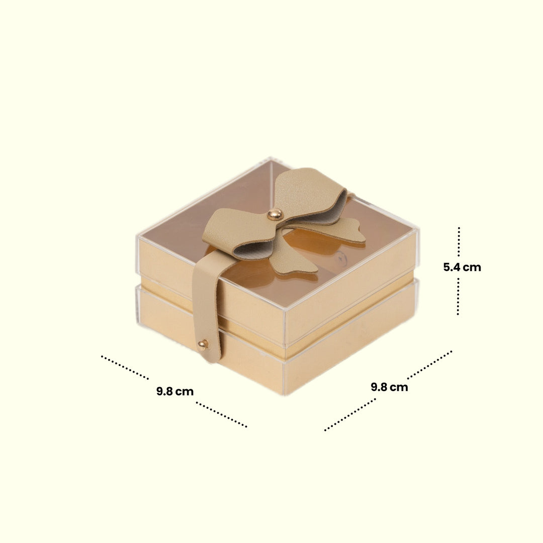 Bowtiful Surprise Gift box | Vegan Leather Gift box | Decorative Gift Box