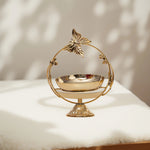 Load image into Gallery viewer, Butterfly Accents Bowl Pooja Bowl | Spiritual Decor | Butterfly Decor | Butterfly Bowl | Decor
