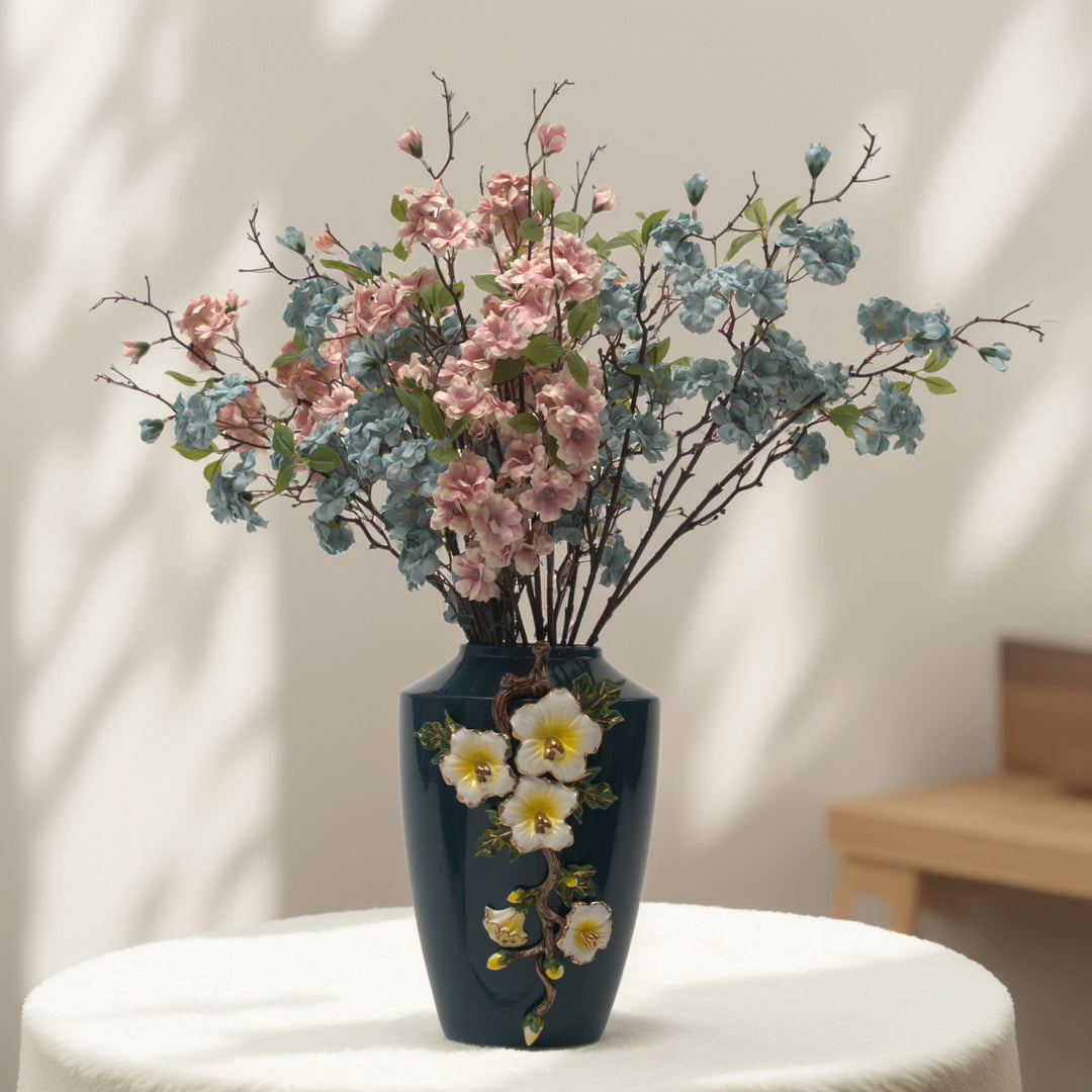 Floral Symphony Vase Flower Vase | Ceramic Vase | Home Decor | Azure Vase