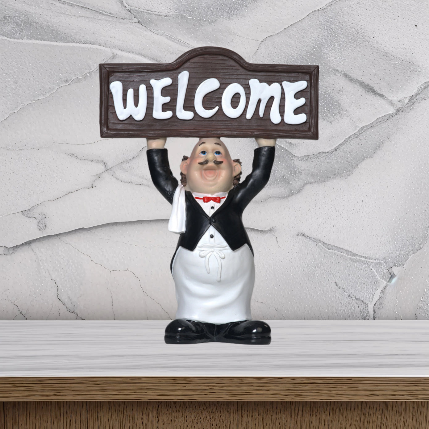 Welcome Chef Figurine - Ceramic figurines | Home decor | Ceramic decor