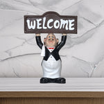 Load image into Gallery viewer, Welcome Chef Figurine - Ceramic figurines | Home decor | Ceramic decor
