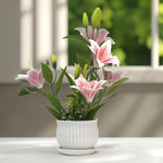 Load image into Gallery viewer, Lily Bloom - Flowers For Decor | Artificial Flowers Decor | Shelves Decor
