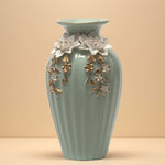 Load image into Gallery viewer, Embellished Vase(Mint)
