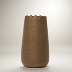 Load image into Gallery viewer, Gold Glam Vase Home Decor | Ceramic Vases | Flower Vases for living room | Dining Table Deco
