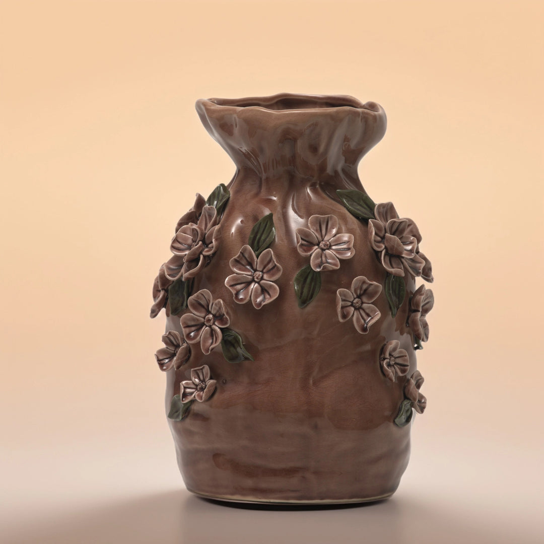 Rustic Elegance - Flower Vase | Ceramic Vase | Home Decor | Rustic Vase