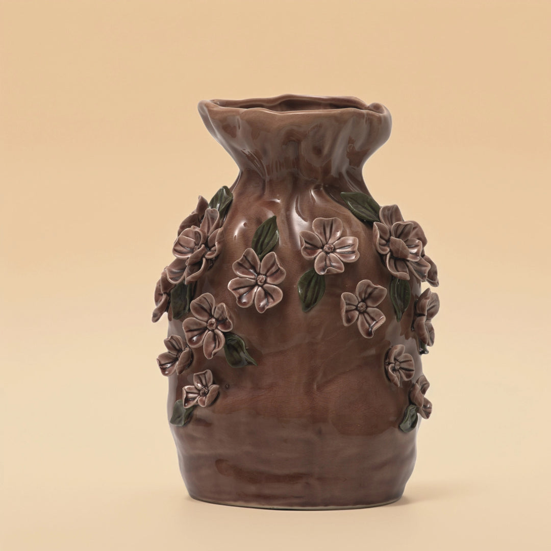 Rustic Elegance - Flower Vase | Ceramic Vase | Home Decor | Rustic Vase