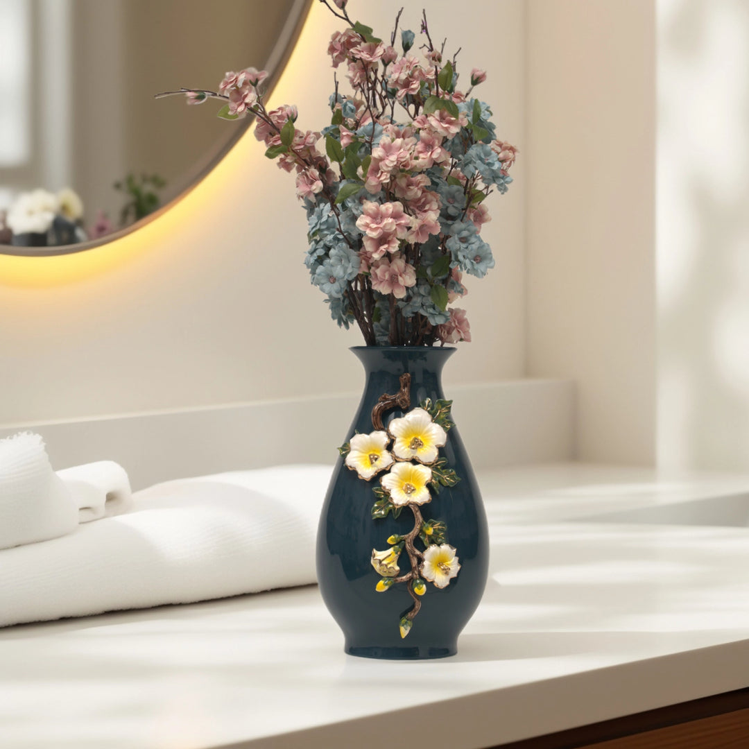 Azure Grace - Vase Flower Vase | Ceramic Vase | Home Decor | Azure Vase