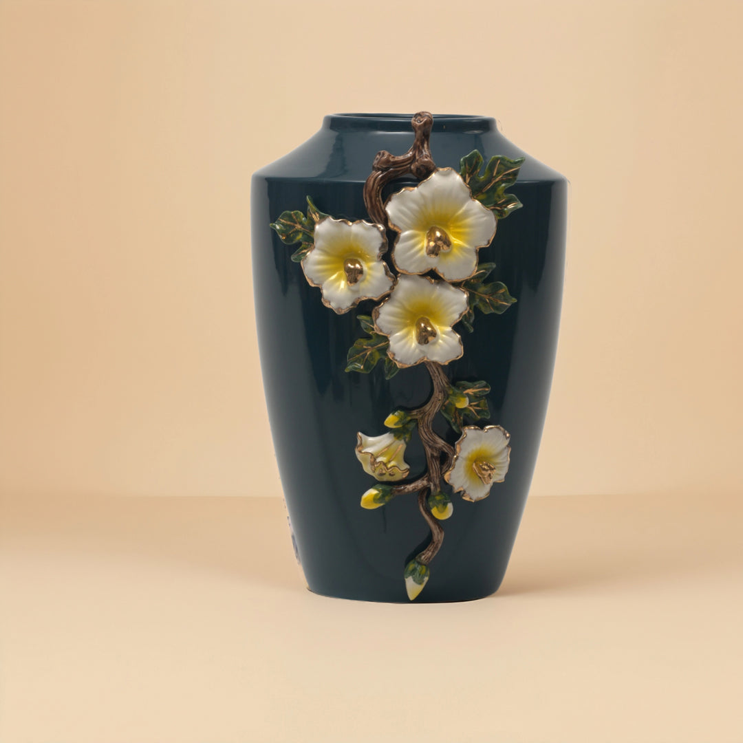 Floral Symphony - Vase Flower Vase | Ceramic Vase | Home Decor | Azure Vase