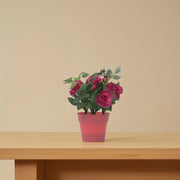 Mini Garden Set - Home Decor | Artificial Garden | Red Artificial Roses | Artificial Roses | Red Roses