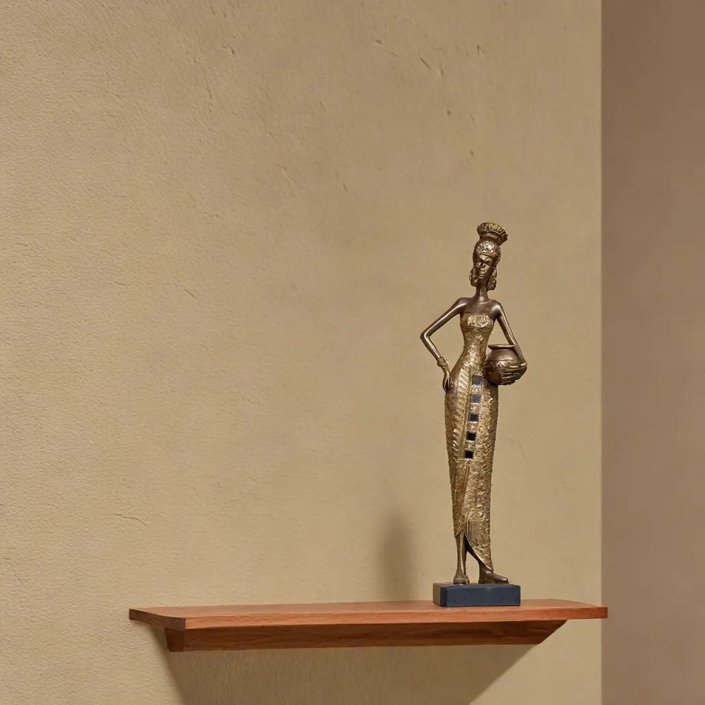 Strength and Grace - African Statue | Living Room Decor | Home Decor