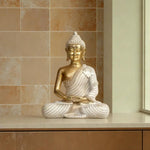 Load image into Gallery viewer, Golden Serenity Buddha - Meditating Buddha | Home Decor | Zen Inspired Buddha
