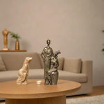 Load image into Gallery viewer, African Duo African Couple Statue | Living Room Decor | Home Decor
