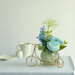 Load image into Gallery viewer, Bike Basket - Ceramic Planter| Home Decor | Table Top Plants
