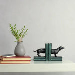 Load image into Gallery viewer, Dachshund Bookends - Home Decor | Bookends | Decorative Accents
