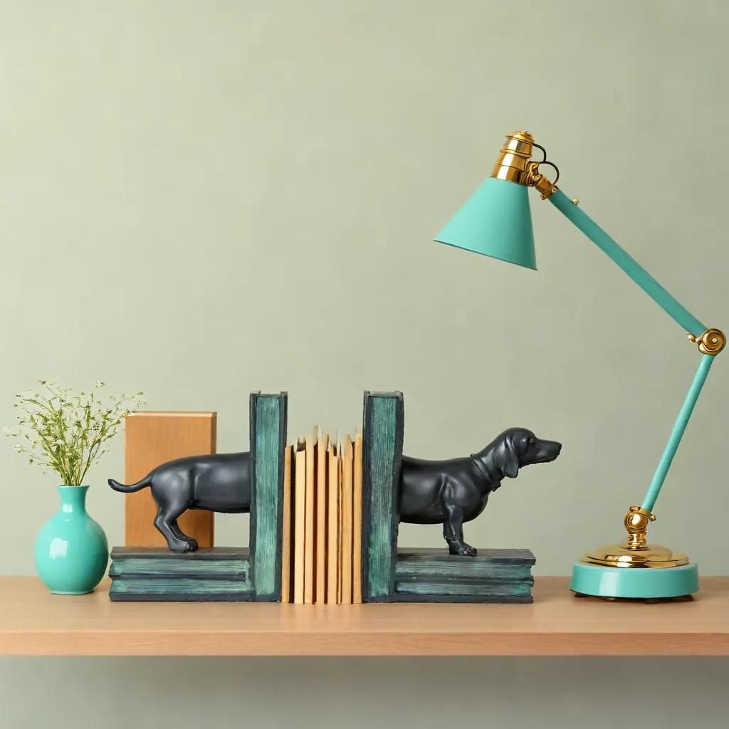 Dachshund Bookends - Home Decor | Bookends | Decorative Accents