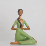 Load and play video in Gallery viewer, Yoga Grace - Yoga Posture Statue | Yoga Women | Living Room Decor
