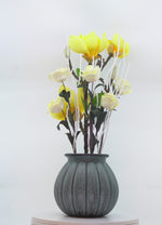 Load and play video in Gallery viewer, Serene Magnolia - Flowers For Decor | Pink Flowers Decor | Shelves Decor
