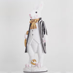 Load and play video in Gallery viewer, Mad Hatter&#39;s Pal Home Decor | Polyresin Decor | Rabbit Decor
