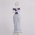 Load and play video in Gallery viewer, Elegant Lady Figurine Home Decor | Porcelain Decor | Ceramic Lady Decor
