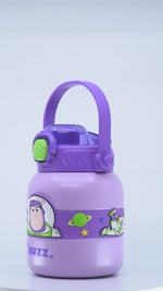 Load and play video in Gallery viewer, Kids Water Bottle - Buzz Lightyear Design water bottle | Water bottle for kids | Toy story
