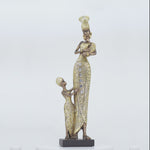 Load and play video in Gallery viewer, Mother&#39;s Grace - African Statue | Living Room Decor | Home Decor
