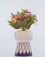 Load and play video in Gallery viewer, Smiling Bloom - Ceramic Planter| Home Decor | Table Top Plants
