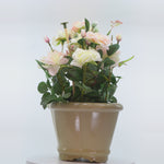 Load and play video in Gallery viewer, Blooming Beauty(White) - Flowers For Decor | White Flowers Decor | Shelves Decor
