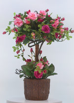 Load and play video in Gallery viewer, Everlasting Bloom(Red) - Artificial Plant for Living Room | Flower Decor | Side Table Decor | Flowers for Living Room

