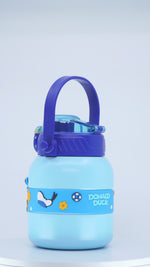 Load and play video in Gallery viewer, Kids Water Bottle - Donald Duck Design water bottle | Water bottle for kids | Disney Design Water Bottle
