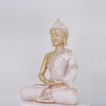 Load and play video in Gallery viewer, Golden Serenity Buddha - Meditating Buddha | Home Decor | Zen Inspired Buddha
