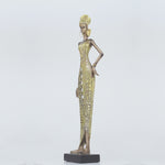 Load and play video in Gallery viewer, Essence of Africa - Bronze Statue | Home Decor | Living Room Decor
