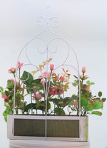 Load and play video in Gallery viewer, Ornate Garden(Peach) - Flowers For Decor | Peach Flowers Decor | Shelves Decor
